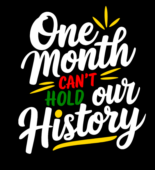 One month cant hold our history